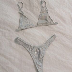 Minimale Animale Shiny Bikini Set